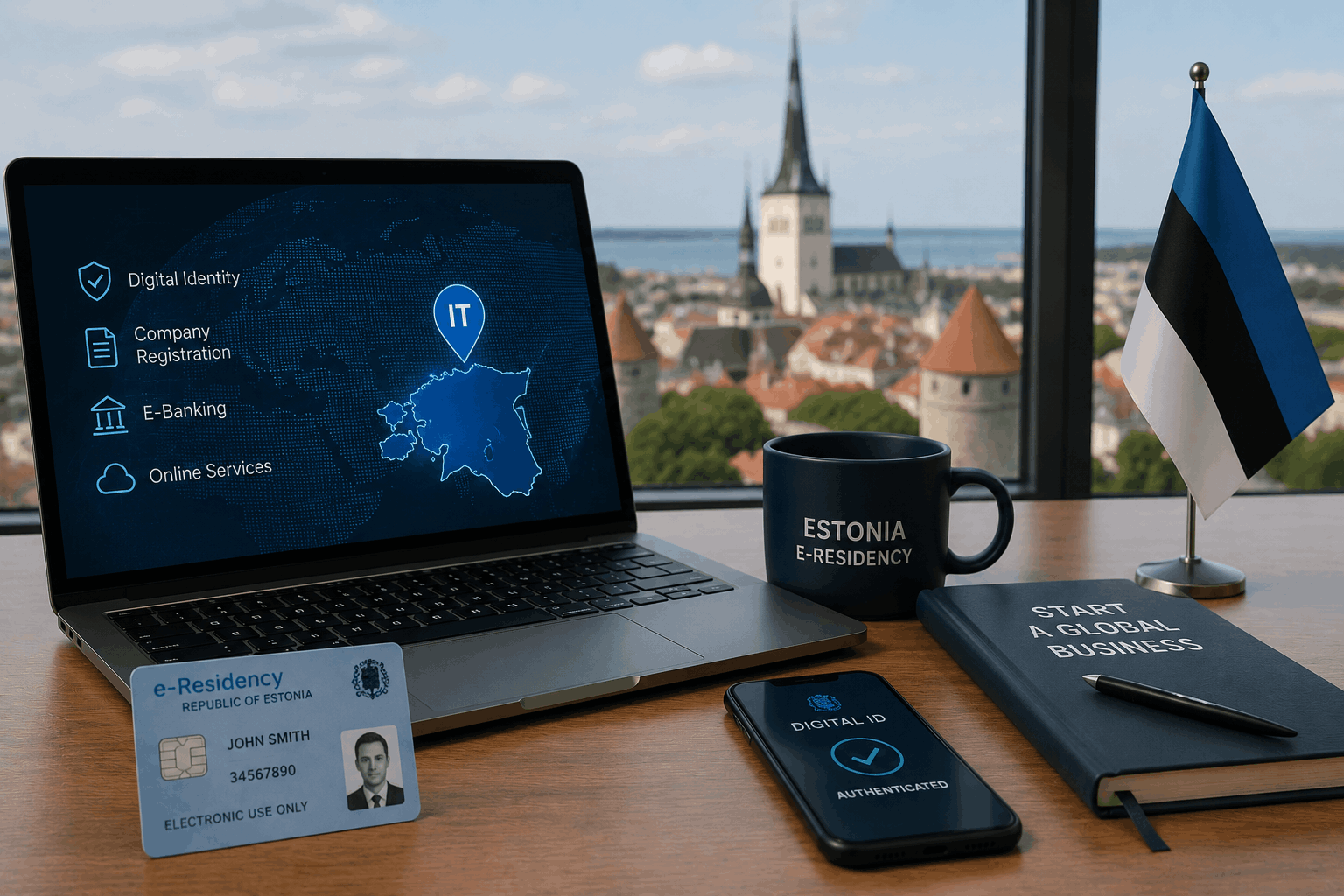 Регистрация IT-компании в Эстонии через электронное резидентство