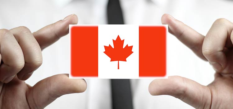 Buy a company and open an account in Canada
