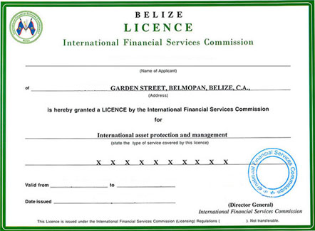 Forex license belize